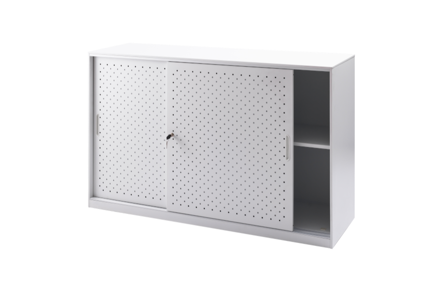 Perforated Sliding Door Cupboard