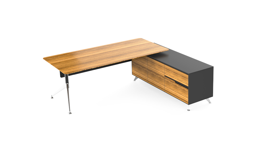 Novara Executive Desk 19 With Return