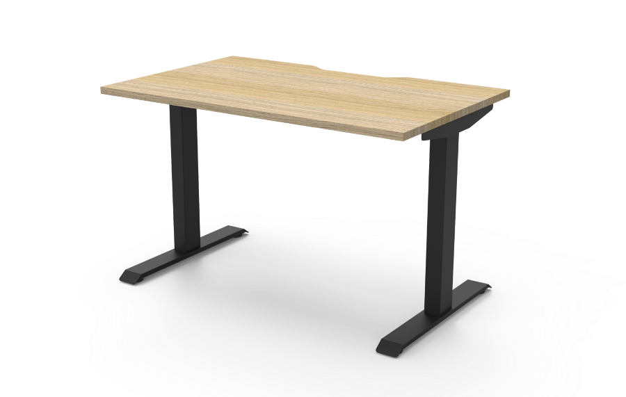 Natural Oak Top with Black Frame