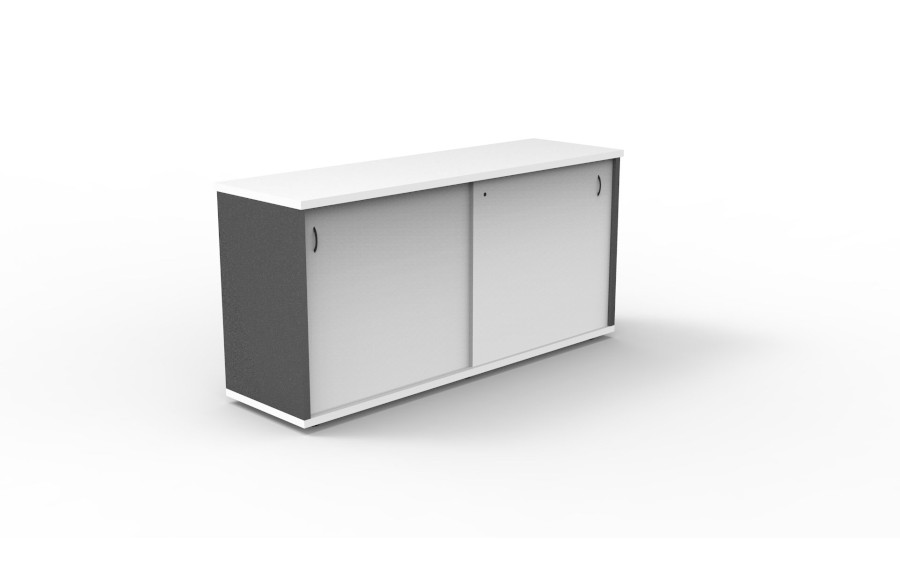 Rapid White & Ironstone 1500 Credenza