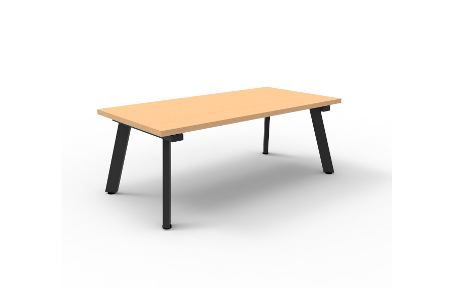 Beech Top with Black Frame