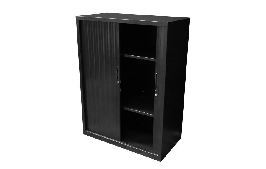 Go Tambour Cupboard 129 +2 Black