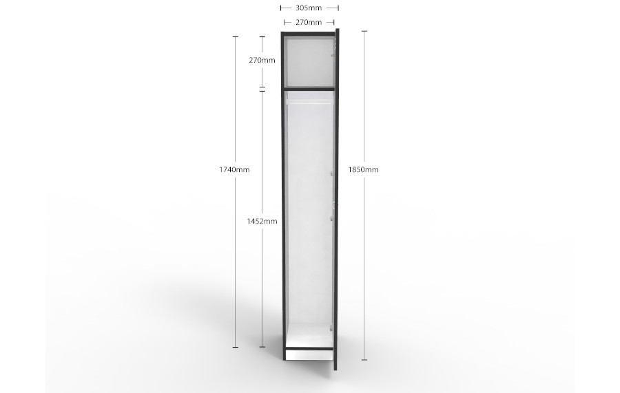 Deluxe Infinity Single Door Locker