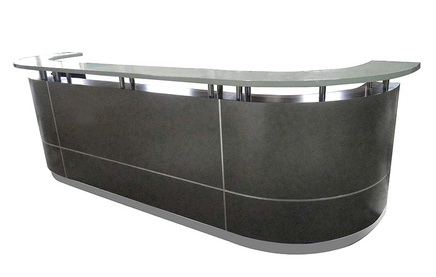 Executive Reception Counter C Shaped