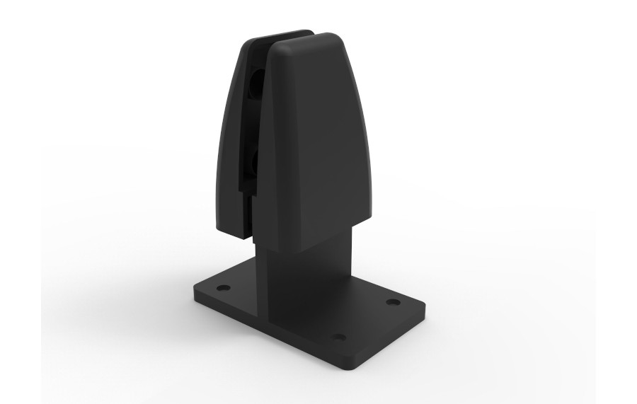 Black Bact to Back Clamp PK 2