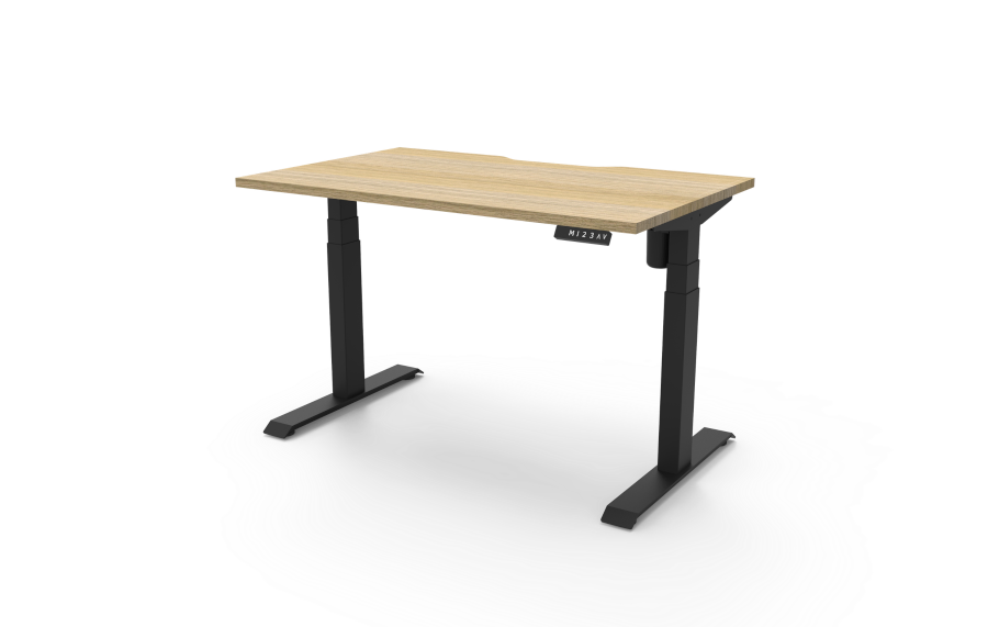 Natural Oak top with Black frame