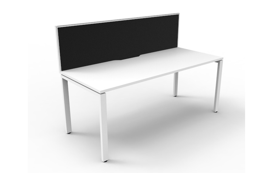  Natural White Top with White Frame & Black Screen