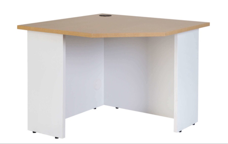 Hunter Oak Corner Desk Unit 600