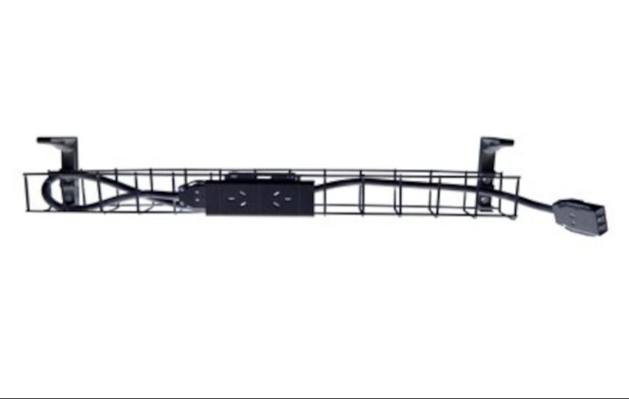 Single Tier Cable Basket Kits 650  2 GPO